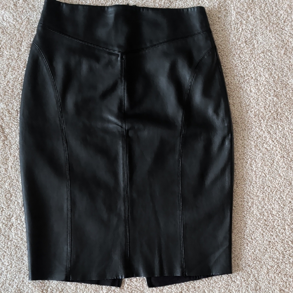 Express Black Pencil Skirt